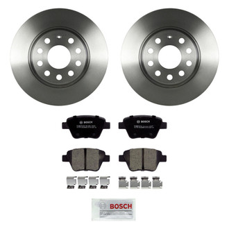 Bosch® - QuietCast™ Premium Rear Brake Kit with Ceramic Pads
