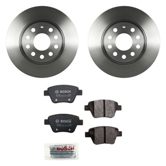Bosch® - QuietCast™ Premium Rear Brake Kit with Organic Pads