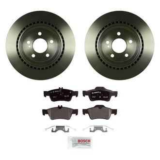 Bosch® - QuietCast™ Premium Rear Brake Kit with Organic Pads