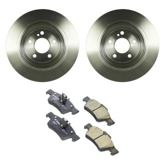 Bosch® - QuietCast™ Premium Rear Brake Kit with Ceramic Pads