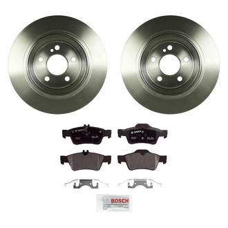 Bosch® - QuietCast™ Premium Rear Brake Kit with Organic Pads