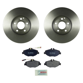 Bosch® - QuietCast™ Premium Front Brake Kit with Organic Pads