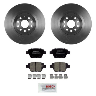 Bosch® - QuietCast™ Premium Rear Brake Kit with Ceramic Pads