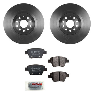 Bosch® - QuietCast™ Premium Rear Brake Kit with Organic Pads