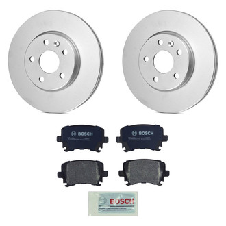 Bosch® - QuietCast™ Premium Rear Brake Kit with Organic Pads