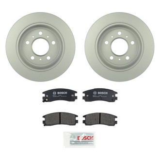 Bosch® - QuietCast™ Premium Rear Brake Kit with Organic Pads