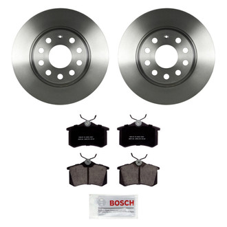 Bosch® - QuietCast™ Premium Rear Brake Kit with Ceramic Pads