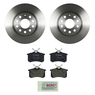 Bosch® - QuietCast™ Premium Rear Brake Kit with Organic Pads