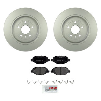 Bosch® - QuietCast™ Premium Rear Brake Kit with Organic Pads