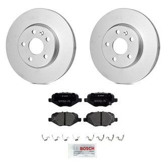 Bosch® - QuietCast™ Premium Rear Brake Kit with Organic Pads