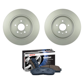 Bosch® - QuietCast™ Premium Rear Brake Kit with Ceramic Pads