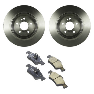 Bosch® - QuietCast™ Premium Rear Brake Kit with Ceramic Pads