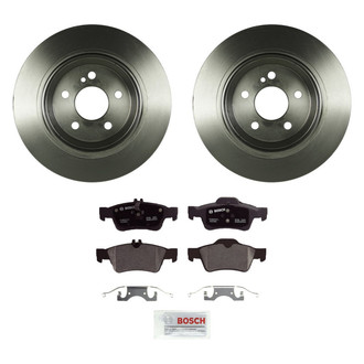 Bosch® - QuietCast™ Premium Rear Brake Kit with Organic Pads