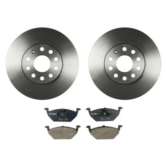 Bosch® - QuietCast™ Premium Front Brake Kit with Organic Pads
