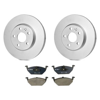 Bosch® - QuietCast™ Premium Front Brake Kit with Organic Pads