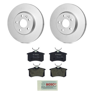 Bosch® - QuietCast™ Premium Rear Brake Kit with Organic Pads
