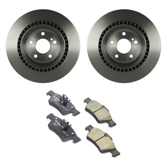 Bosch® - QuietCast™ Premium Rear Brake Kit with Ceramic Pads