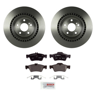 Bosch® - QuietCast™ Premium Rear Brake Kit with Organic Pads