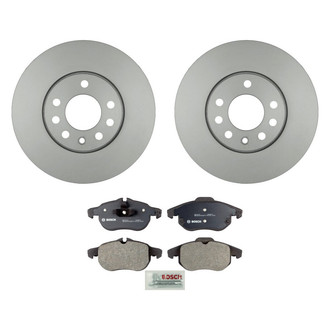 Bosch® - QuietCast™ Premium Front Brake Kit with Organic Pads