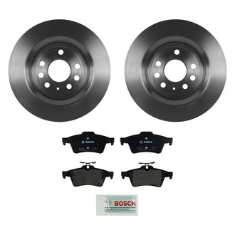 Bosch® - QuietCast™ Premium Rear Brake Kit with Organic Pads