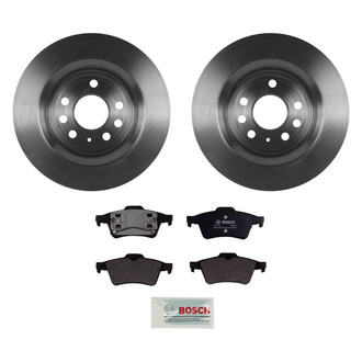 Bosch® - QuietCast™ Premium Rear Brake Kit with Organic Pads