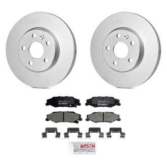 Bosch® BNDL-0595-31031255 - QuietCast™ Premium Rear Brake Kit with Ceramic Pads