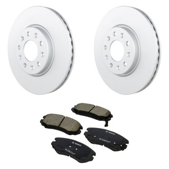 Bosch® - QuietCast™ Premium Front Brake Kit with Ceramic Pads