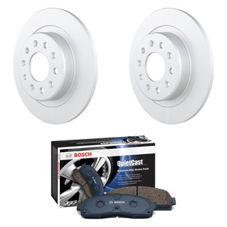 Bosch® - QuietCast™ Premium Rear Brake Kit with Ceramic Pads
