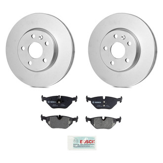 Bosch® - QuietCast™ Premium Rear Brake Kit with Organic Pads