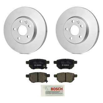 Bosch® - QuietCast™ Premium Rear Brake Kit with Ceramic Pads