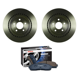 Bosch® - QuietCast™ Premium Rear Brake Kit with Organic Pads
