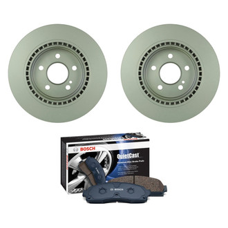 Bosch® - QuietCast™ Premium Rear Brake Kit with Organic Pads