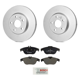 Bosch® - QuietCast™ Premium Rear Brake Kit with Organic Pads