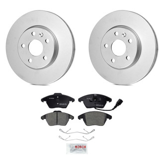 Bosch® - QuietCast™ Premium Front Brake Kit with Ceramic Pads
