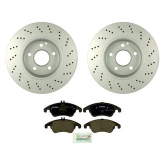 Bosch® - QuietCast™ Premium Front Brake Kit with Organic Pads