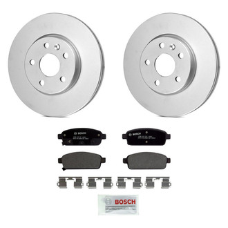 Bosch® - QuietCast™ Premium Rear Brake Kit with Organic Pads