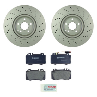 Bosch® - QuietCast™ Premium Front Brake Kit with Organic Pads