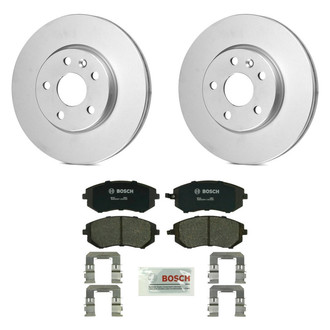 Bosch® - QuietCast™ Premium Front Brake Kit with Organic Pads