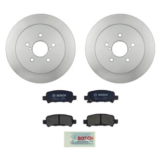 Bosch® - QuietCast™ Premium Rear Brake Kit with Ceramic Pads