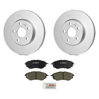 Bosch® - QuietCast™ Premium Front Brake Kit with Organic Pads