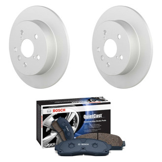 Bosch® - QuietCast™ Premium Rear Brake Kit with Ceramic Pads