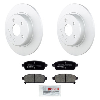 Bosch® - QuietCast™ Premium Rear Brake Kit with Ceramic Pads