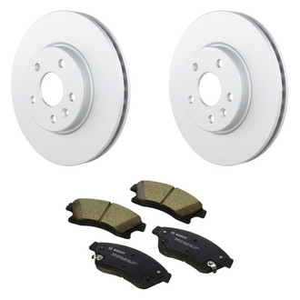 Bosch® - QuietCast™ Premium Front Brake Kit with Ceramic Pads