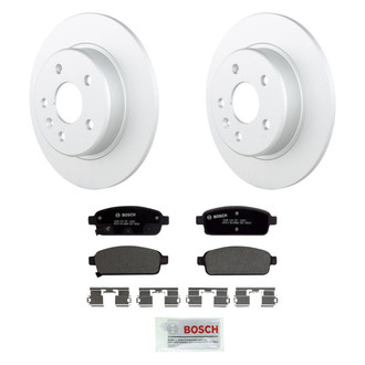 Bosch® - QuietCast™ Premium Rear Brake Kit with Organic Pads