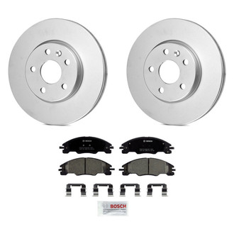 Bosch® - QuietCast™ Premium Front Brake Kit with Ceramic Pads