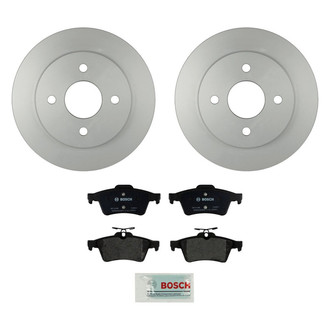 Bosch® - QuietCast™ Premium Rear Brake Kit with Organic Pads