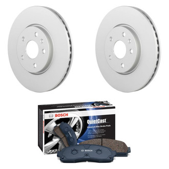 Bosch® - QuietCast™ Premium Front Brake Kit with Ceramic Pads