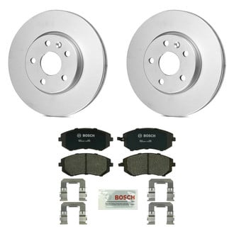 Bosch® - QuietCast™ Premium Front Brake Kit with Organic Pads
