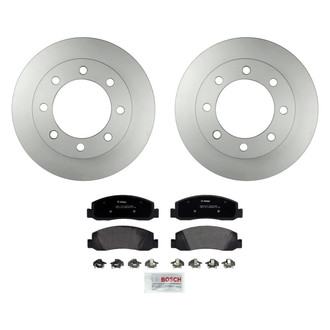 Bosch® - QuietCast™ Premium Front Brake Kit with Organic Pads