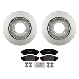 Bosch® - QuietCast™ Premium Rear Brake Kit with Organic Pads